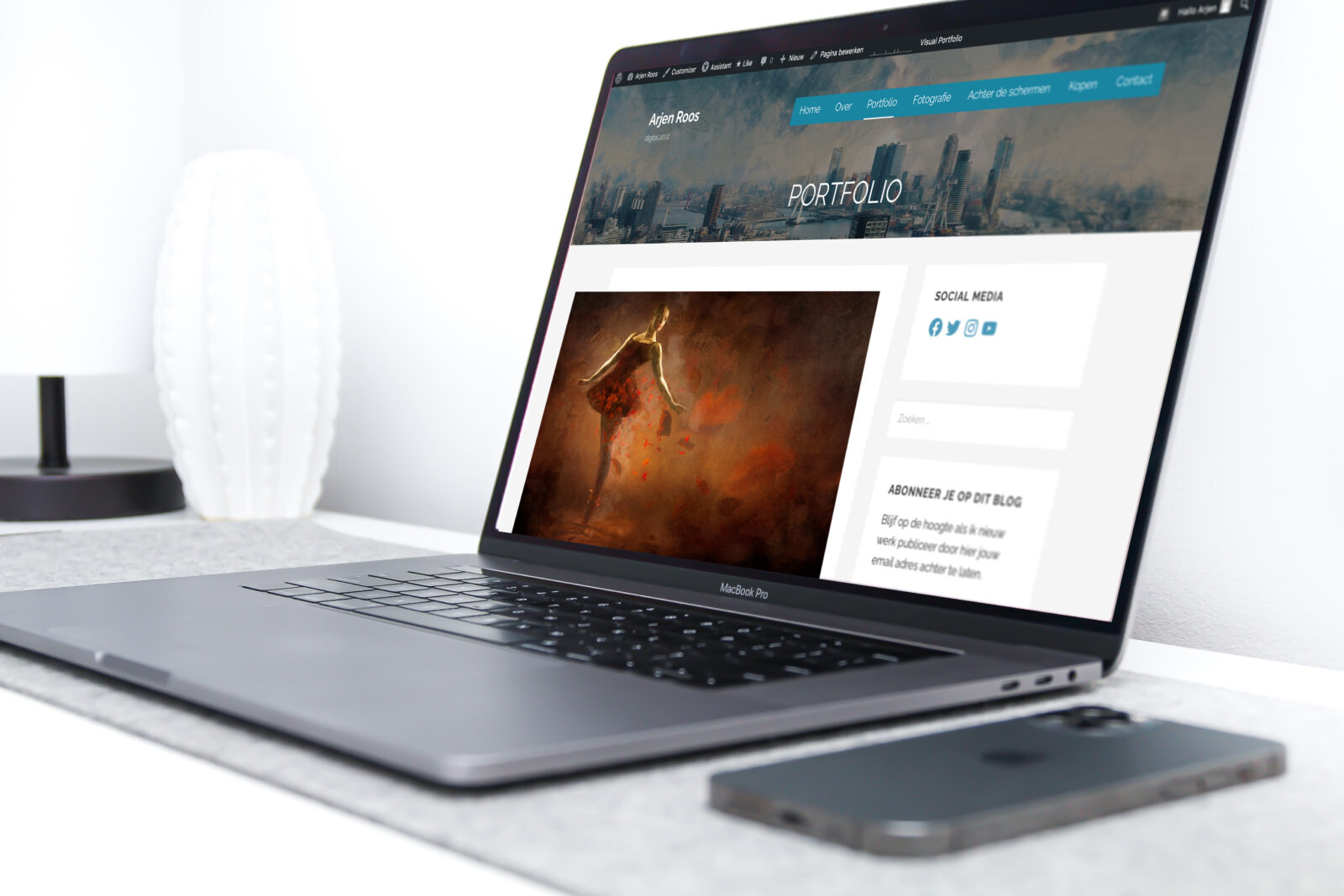 Website ArjenRoos.nl