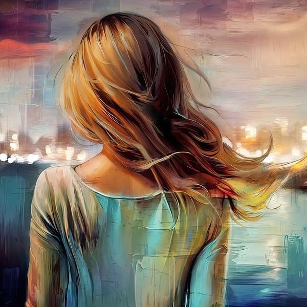 Verlangen een symbolisch schilderij