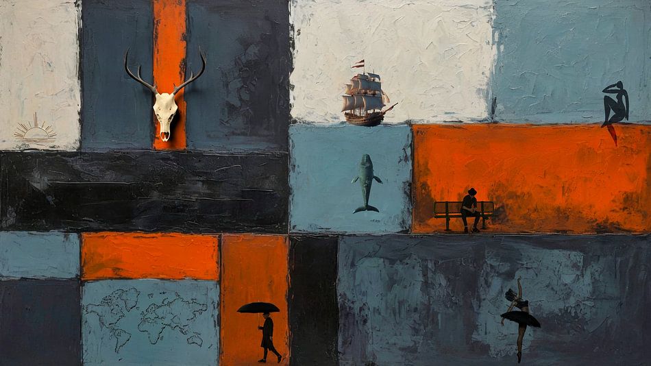 Bevolkte Mondriaanse Remix