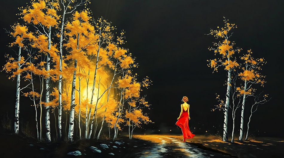 Waar de Berken Gloeien