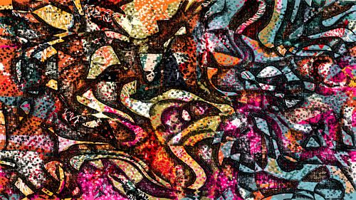 Abstracte Vector 14: Verkenning van nieuwe dimensies in digitale kunst.